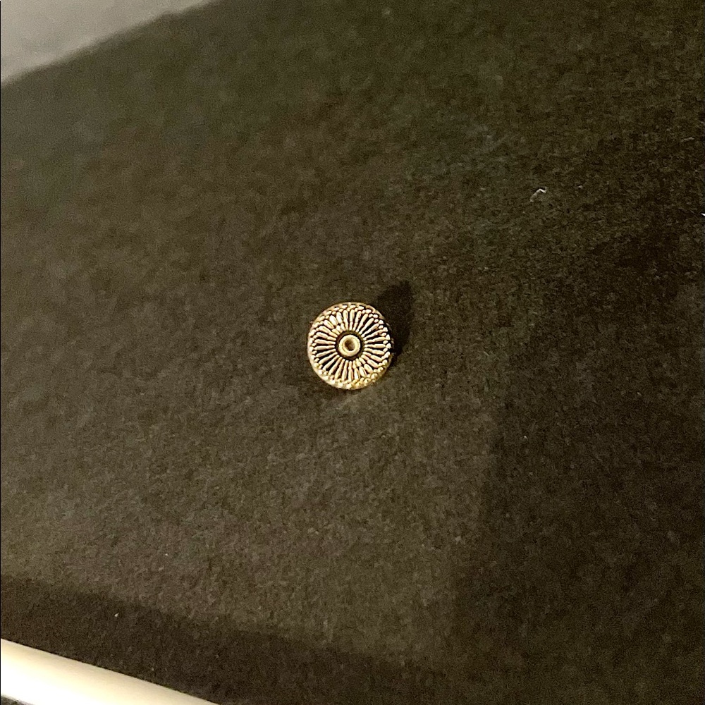 TAWAPA 18g 14k gold threadless disk end